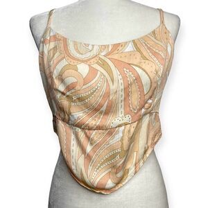 Forever 21 Plus Size Tie Back Bandana Crop Top - 1X